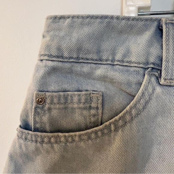 Pale Blue 💙 high waisted denim skirt- Divided - Picture 12 of 13